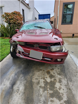 Mit Galant Front - Damaged